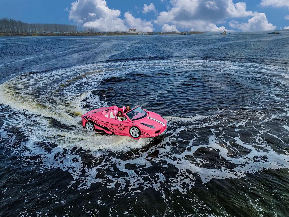 Water Ferrari Car Boat